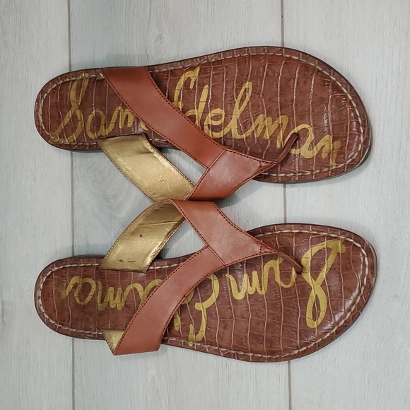 Sam Edelman Womens Kyra Thong Sandals Flats shoes sz 10M - Picture 3 of 11